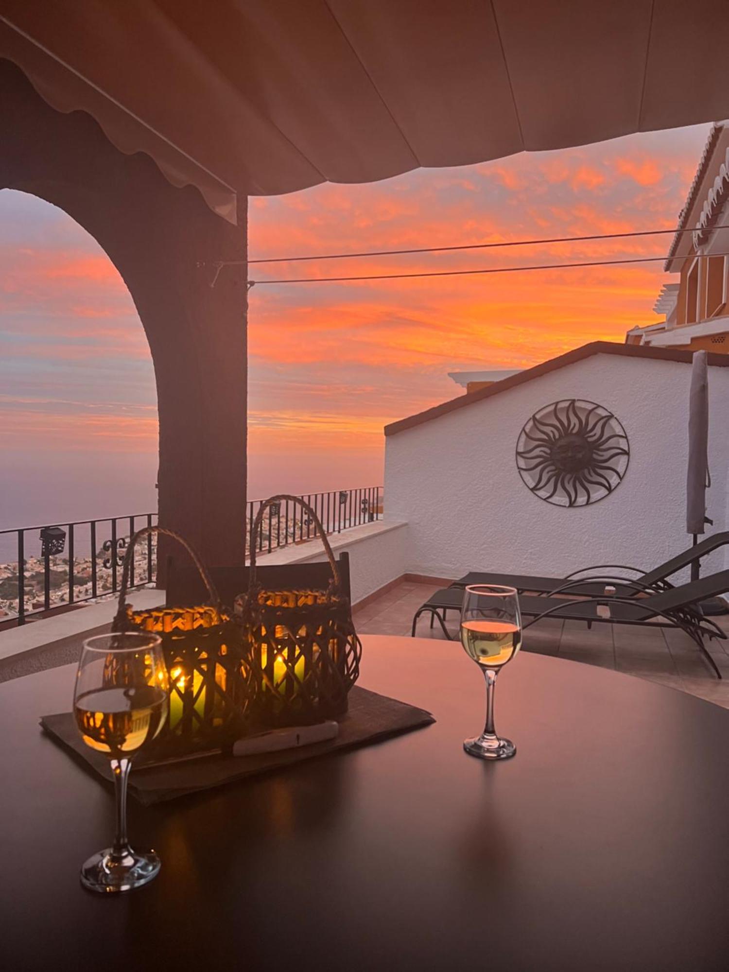 Vista Superior Hola Zeezicht!! Apartment Cumbre del Sol Exterior photo